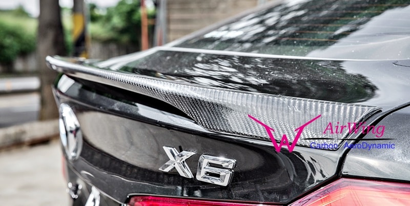 F16 - Performance style Carbon Trunk Spoiler 03