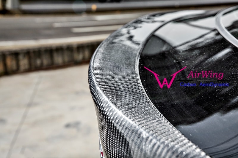 F16 - Performance style Carbon Trunk Spoiler 04