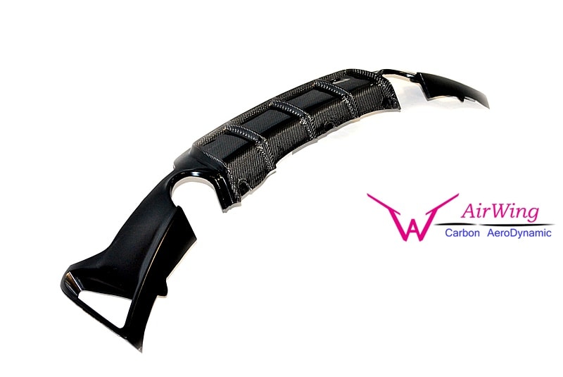 F32 F33 F36 - Performance style Carbon Rear Diffuser (daul) 06