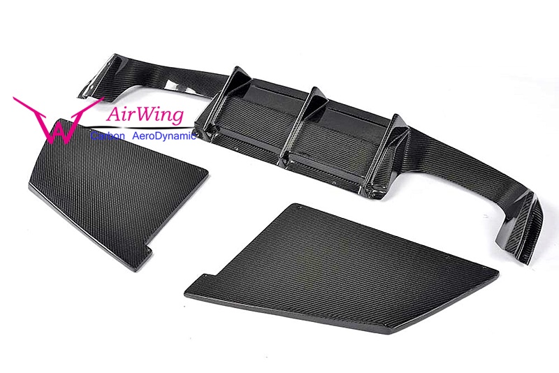 F87 M2 - MTC style Carbon Rear Diffuser 02