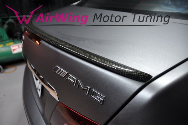 W207 - AMG style Carbon Trunk Spoiler